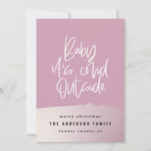 Carte Parties scintillant classe bébé son covid en dehor