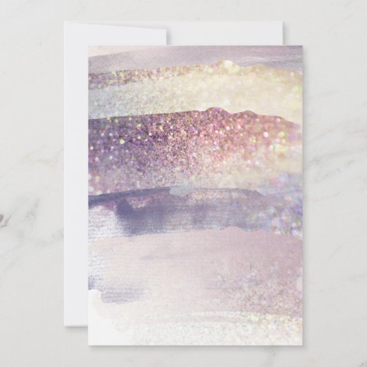 Carte Parties scintillant classe bébé son covid en dehor (Dos)