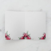 Carte Parties scintillant de Noël Ornements Peinture à l (Intérieur)