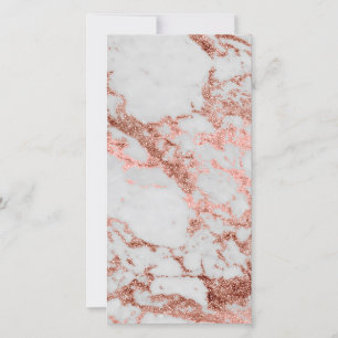 Carte Parties scintillant d'or rose moderne image de tex