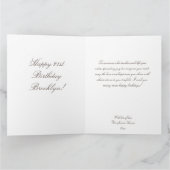 Carte Parties scintillant en noir et or confetti photo a (Intérieur)