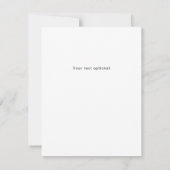 Carte Parties scintillant Photo moderne "Serez-vous ma d (Dos)