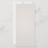 Carte Parties scintillant Rouge Nous Vous Souhaitons Joy (Dos)