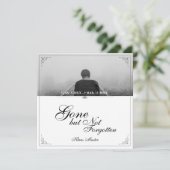 Carte Partis mais pas oubliés - Classique (Debout devant)