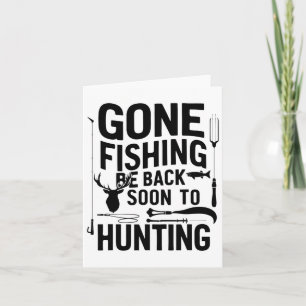 Carte Partis Pêche Be Ck Bientôt Aller Chasse 1