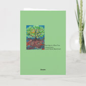 Carte Partridge dans un arbre à poires (Dos)