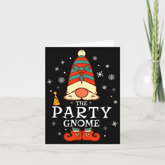 Carte Party Gnome Xmas Group Family Matching Christmas H (Devant)