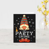 Carte Party Gnome Xmas Group Family Matching Christmas H (Fleur jaune)