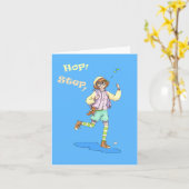 Carte Pas ! (Fleur jaune)