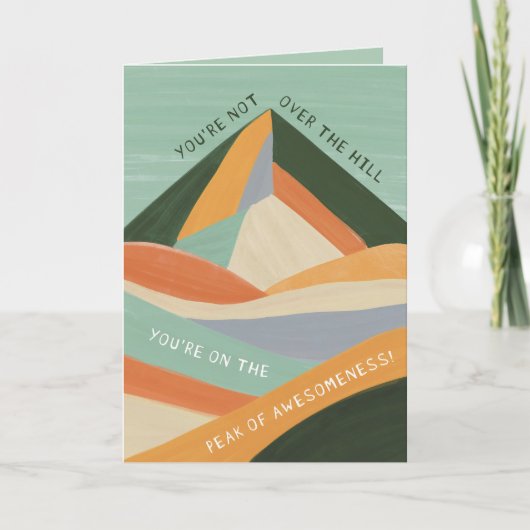 Carte Pas au-dessus de la colline pic de l'oisiveté Anni (Devant)