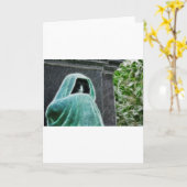 Carte Pas aujourd'hui Satan (Fleur jaune)