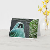 Carte Pas aujourd'hui Satan (Fleur jaune)