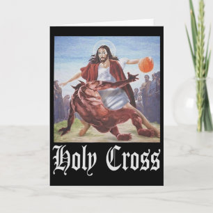 Carte Pas aujourd'hui Satan Jesus Crossover Bysketbyll H