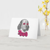 Carte Pas d'argent, pas de miel (Fleur jaune)