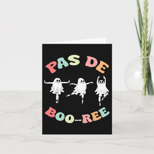Carte Pas De Boo-ree Danse de ballet fantôme Danse d'Hal (Devant)