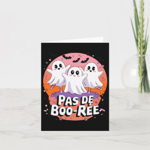 Carte Pas De Boo-rée Fantôme De Ballet Prof De Danse Drô