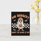 Carte Pas De Bout De Diggity Pour L'Enfoncer Ghost Hallo (Fleur jaune)