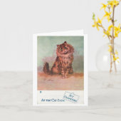 Carte Pas de concurrence @ The Cat Show de Louis Wain (Fleur jaune)