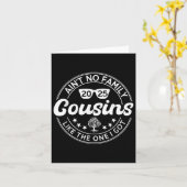 Carte Pas De Cousins Comme Celui Que J'Ai Retrouvé La Fa (Fleur jaune)