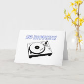 Carte Pas de demandes ! (Fleur jaune)