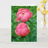 Carte Pas de Deux (Fleur jaune)