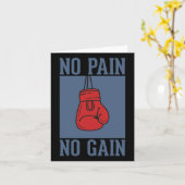 Carte Pas de douleur ni gain (Fleur jaune)