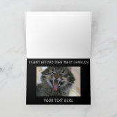 Carte Pas de gâteau d'anniversaire, ne peut pas se perme (Intérieur)