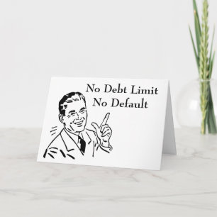 Carte Pas de limite de dette, pas de défaut