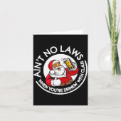 Carte Pas de lois quand vous buvez avec Claus Chris (Devant)