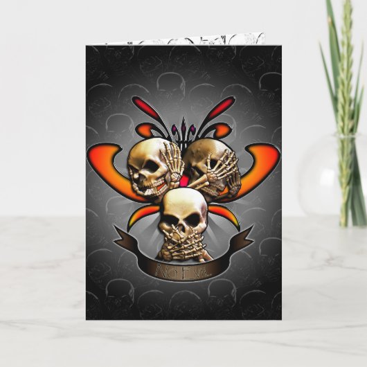 Carte Pas de mal (Devant)