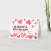 CARTE PAS DE SAINT VALENTIN POUR LA SAINT-VALENTIN (Devant)