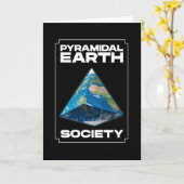 Carte Pas de société terrestre plate mais pyramidale (Fleur jaune)