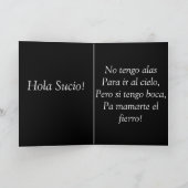 Carte Pas de tengo hélas ! (Intérieur)