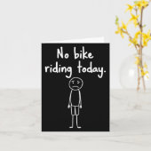 Carte Pas De Vélo Aujourd'Hui (Fleur jaune)
