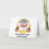 Carte Pas drôle (Dos)