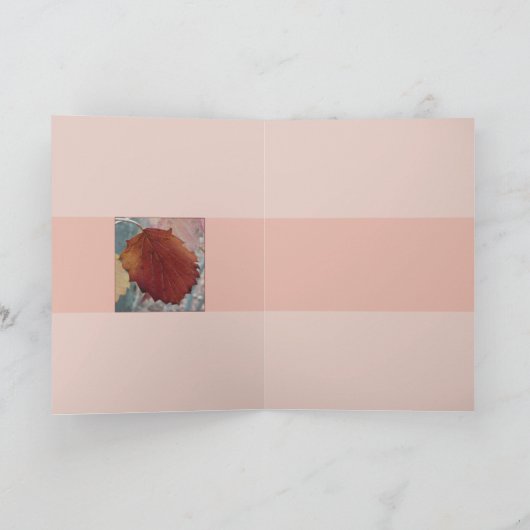 Carte Pas encore tombé (Intérieur)