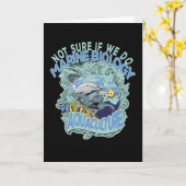 Carte Pas sûr si nous faisons de la biologie marine ou d (Fleur jaune)