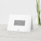 Carte Pas tout est noir et blanc (Dos)