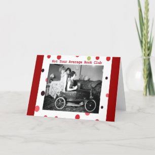 Carte Pas votre club de lecture