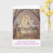 Carte Paschalis Scida En Dominique Résurrection (Fleur jaune)