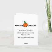 Carte Passage de jardin (Dos)