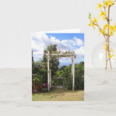 Carte Passage de jardin (Fleur jaune)