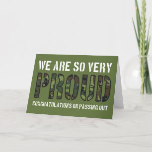 Carte Passage Parade Camo Fier Armée Britanniques