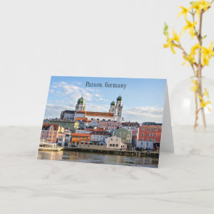 Carte Passau, Allemagne, photo du paysage urbain