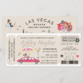 Carte Passe d'embarquement | Destination surprise Annive (Devant / Derrière)