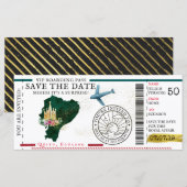 Carte Passe d'embarquement | Destination surprise Annive (Devant / Derrière)