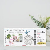 Carte Passe d'embarquement | Destination surprise Annive (Debout devant)