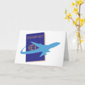 Carte Passeport (Fleur jaune)