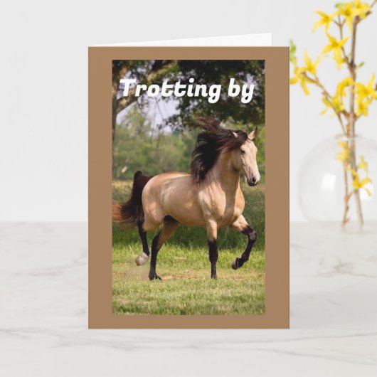 Carte PASSER POUR DIRE HEUREUX "70ème" ANNIVERSAIRE (Fleur jaune)