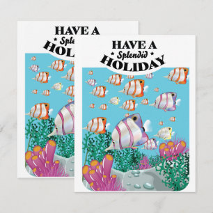 Carte Passez de Splendides Vacances,